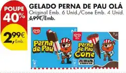 Pingo Doce Gelado perna de pau olá promoção