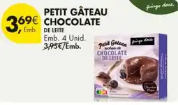 Pingo Doce petit gâteau chocolate de leite pingo doce promoção