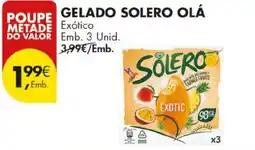 Pingo Doce gelado solero olá promoção