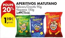 Pingo Doce Aperitivos matutano promoção
