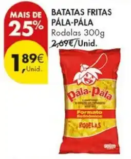Pingo Doce Batatas fritas pala-pala promoção