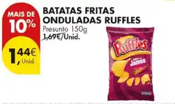 Pingo Doce Batatas fritas onduladas ruffles promoção
