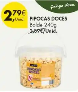 Pingo Doce Pipocas doces promoção