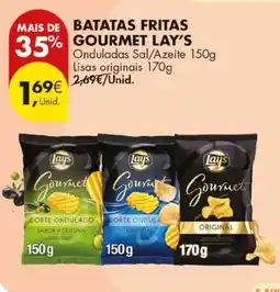 Pingo Doce Batatas fritas gourmet lay's promoção
