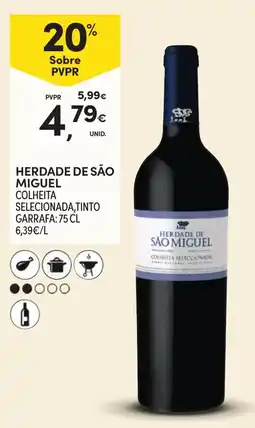 Continente Herdade de são miguel promoção