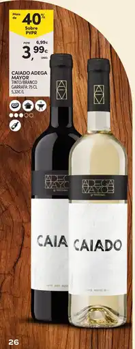 Continente Caiado adega mayor promoção