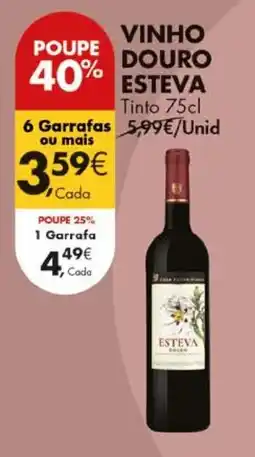 Pingo Doce vinho douro esteva promoção