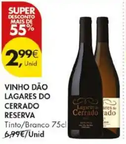 Pingo Doce vinho dão lagares do cerrado reserva promoção