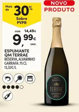 Continente Espumante Qm Terrae promoção