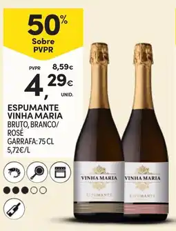 Continente Espumante vinha maria promoção