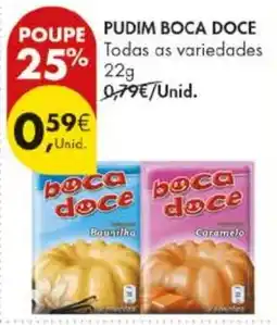 Pingo Doce Pudim boca doce promoção