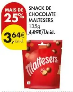 Pingo Doce Snack de chocolate maltesers promoção