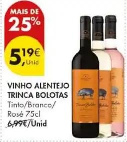 Pingo Doce vinho alentejo trinca bolotas promoção