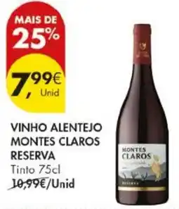 Pingo Doce vinho alentejo montes claros reserva promoção
