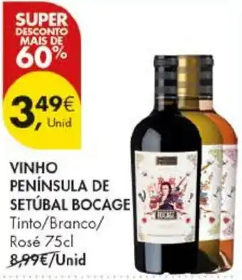 Pingo Doce vinho península de setúbal bocage promoção