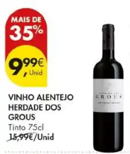 Pingo Doce vinho alentejo herdade dos grous promoção