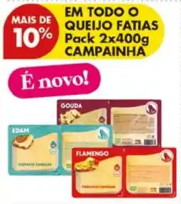 Pingo Doce Queijo fatias campainha promoção