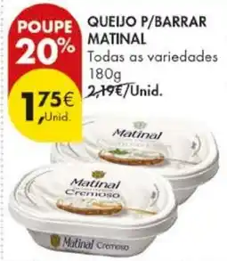 Pingo Doce Queijo p/barrar matinal promoção