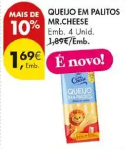 Pingo Doce Queijo em palitos mr.cheese promoção