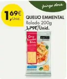 Pingo Doce Queijo emmental ralado promoção