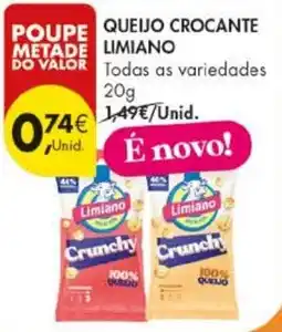 Pingo Doce Queijo crocante limiano promoção