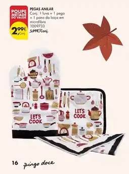 Pingo Doce Pegas anilar promoção
