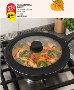 Pingo Doce tampa universal smukee promoção