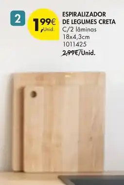 Pingo Doce Espiralizador de legumes creta promoção