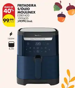 Pingo Doce Fritadeira s/óleo moulinex promoção
