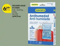 Pingo Doce Humydry desumificador p/cabide promoção