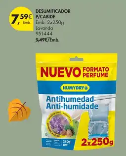 Pingo Doce Humydry desumificador p/cabide promoção
