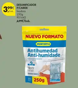 Pingo Doce Humydry desumificador p/cabide promoção