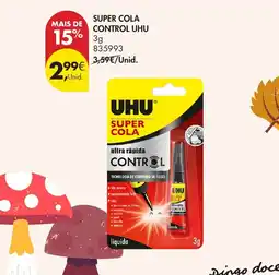 Pingo Doce Super cola control uhu promoção