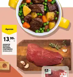 Continente Assar de novilho nacional continente (embalado) promoção