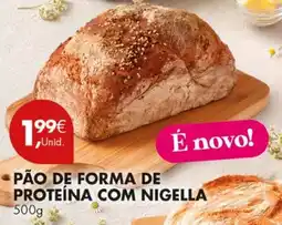 Pingo Doce Pão de forma de proteína com nigella promoção