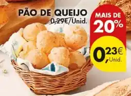 Pingo Doce Pão de queijo promoção