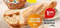 Pingo Doce Baguete rústica promoção