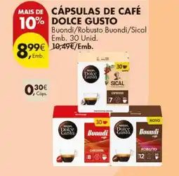 Pingo Doce cápsulas de café dolce gusto promoção
