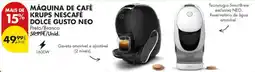 Pingo Doce máquina de café krups nescafé dolce gusto neo promoção