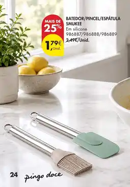Pingo Doce Batedor/pincel/espátula smukee promoção