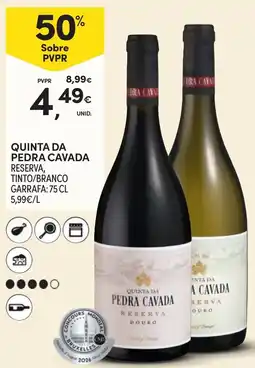 Continente Quinta da pedra cavada promoção