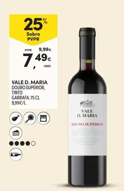 Continente vale d. maria douro superior, tinto promoção