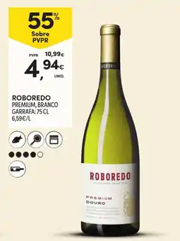 Continente Roboredo premium, branco promoção