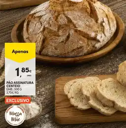 Continente Pão assinatura centeio promoção