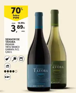 Continente Senhor de tavora premium tinto branco promoção