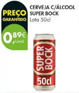 Pingo Doce Cerveja c/álcool super bock promoção