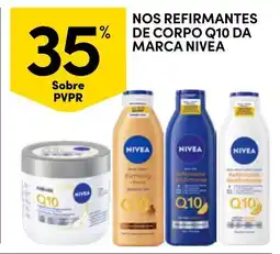 Continente Nos refirmantes de corpo Q10 da marca nivea promoção