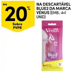 Continente descartável blue2 da marca vénus promoção