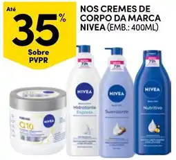 Continente Nivea cremes de corpo promoção