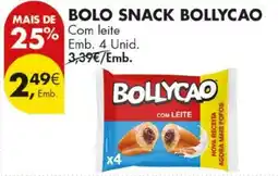 Pingo Doce Bollycao com leite promoção